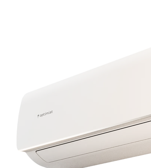 Optimist AC Unit with built-in gas level indicator